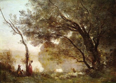 次のアーティストによるアート作品： Jean Baptiste Camille Corot